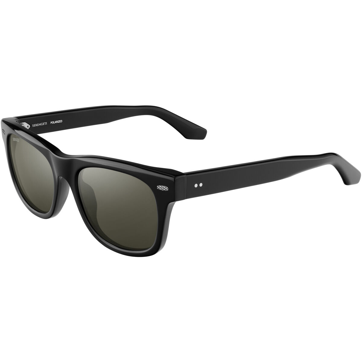 BORREGO, Shiny Black-Mineral Polarized 555nm Silver Cat 3 to 3, hi-res image number null